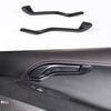 Real Carbon Fiber For Lotus EMIRA 2026-2026 Car Door Inner Handle Frame Decorative Sticker Car Interior Accessories