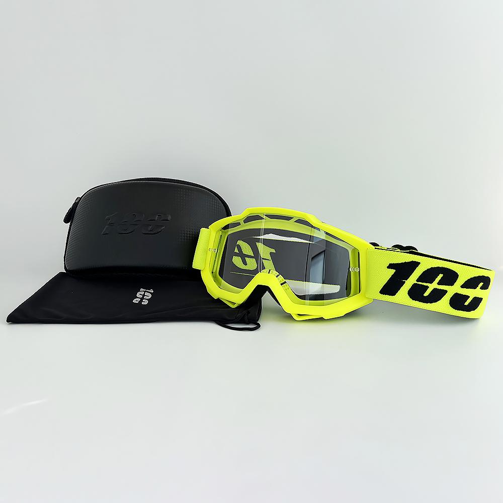 A Set Of Motocross Goggle Glasses MX Off Road Masque Helmets Goggles Ski Sport for Motorcycle Dirt Bike Glasses
