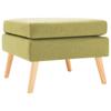 Day and Night - Day and Night Green Fabric Footstool