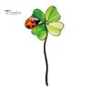 Colorful Yard Stakes Planter Insert Stake, Double-Sided, Flower Pot Decor Metal Art Ornaments Insect Animal Stake for Plant Pots Bed Decoration