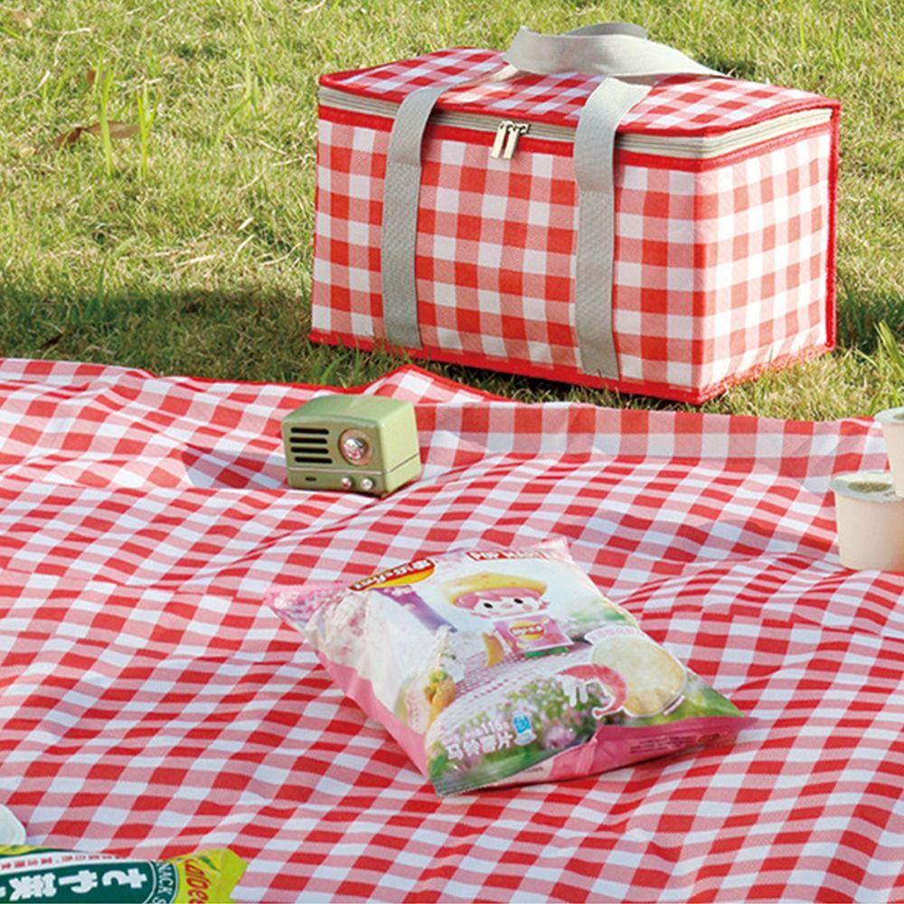 BBQ Meal Camping Food Storage Bag Food Hand Bags Thermal Insulated Cooler Box Spring Day Picnic Bag