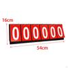 6 Digit Top Score Scorekeeper Scoring for Tennis Basketball Indoor Games