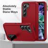 Samsung S26 Ultra/S24 Ultra Shockproof Case with A56 Stand - Triple Protection, Cross-Border Compatible