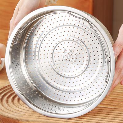 Nerezový napařovací košík do Instant Pot Příslušenství pro Instant Cooker se silikonovou rukojetí Tlakový hrnec Napařovač rýže