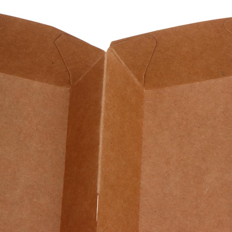 10Pcs Disposable Kraft Paper Hot Dog Boxes Oil Resistant Leakproof Coating for Backyard BBQ Camping Trips