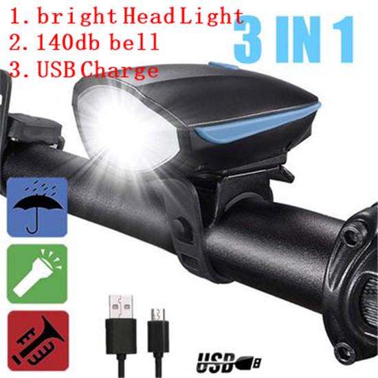 bell usb rechargeable bike light