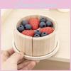 Wooden Simulation Blueberry Strawberry Cake Model Children Toy Set For Imaginative Learning