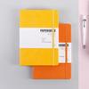 PAPERIDEAS A5 Hardcover Notebook with Elastic Band Lemon (Dotted, Yellow)
