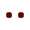 Vintage Red Petal Stud Earrings for Women Girl Korean Love Party Wedding Delicate Earring Christmas Jewelry Gifts Accessories