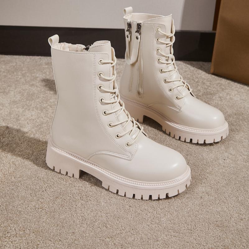 Fashion 2025 Winter Shoes Boots Women Large Size Non-slip Women's Snow Boots Genuine Leather Warm Women's Ankle Boots