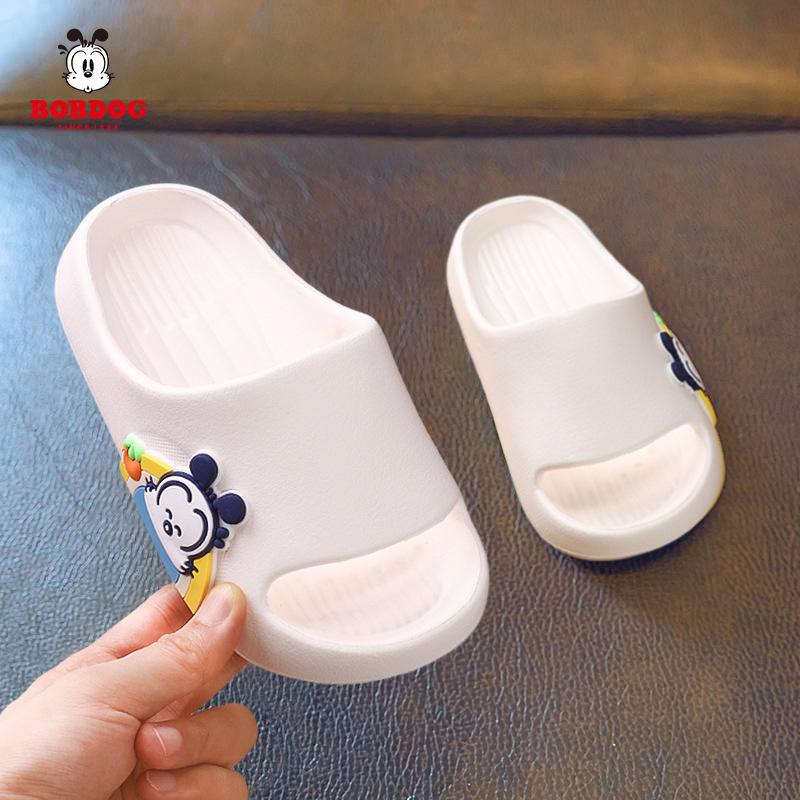 Bobdog Kids' Cute Cartoon Non-Slip Summer Slippers for Indoor and Outdoor Use