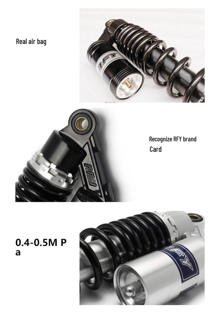 Amortiguador de Alta Resistencia RFY de 415 mm para Quads de Gran Cilindrada y Motos de Campo