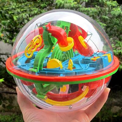Aikeyou 3D Gehirn-Labyrinth-Kugel: Großes Lernspielzeug zur Förderung der Konzentration und des Tracktrainings von Kindern.
