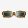 Seutailwokeu Oval Sunglasses Style Work Tr90-08 C12_Orange Cat'S Eye Geek Chic