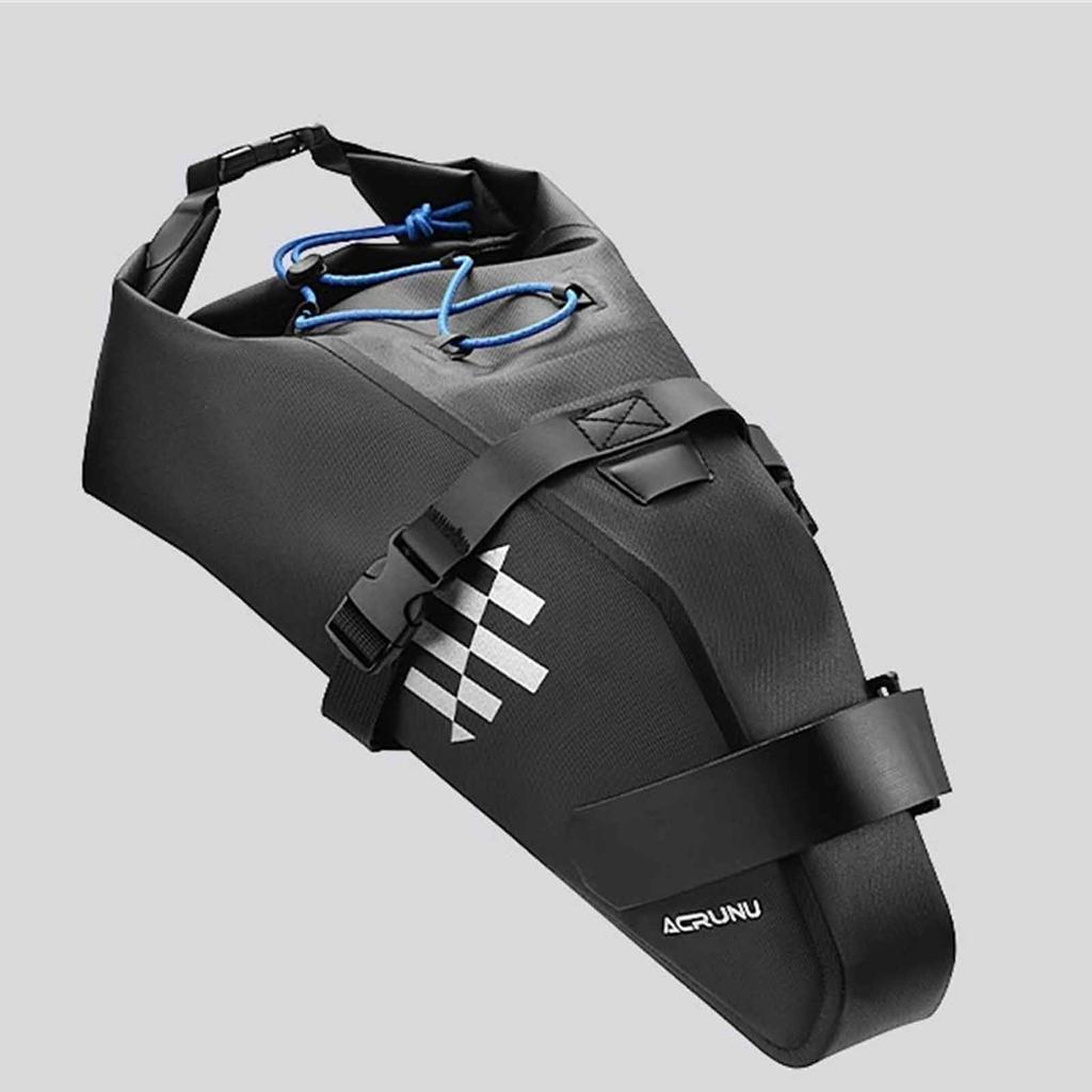   Saddle Bag, Large-Capacity Mountain Bike Rear Tail Bag, Multi-Functional Cycling Seat Pack for Outdoor Riding & Commuting