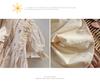 Korean Floral Embroidery Stand Collar Girls' Dress - Summer 2026 Cute Short Sleeve Skirt