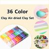 36 Color Clay Air-dried Clay Set Ultra Light Plastic Clay with Carving Tools DIY Crafts Gifts Children Non-Toxic Modeling Fun