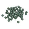 50pcs 8mm Space Beans Set Silica Gel Fishing Line Stopper Collision Avoidance BeansGreen