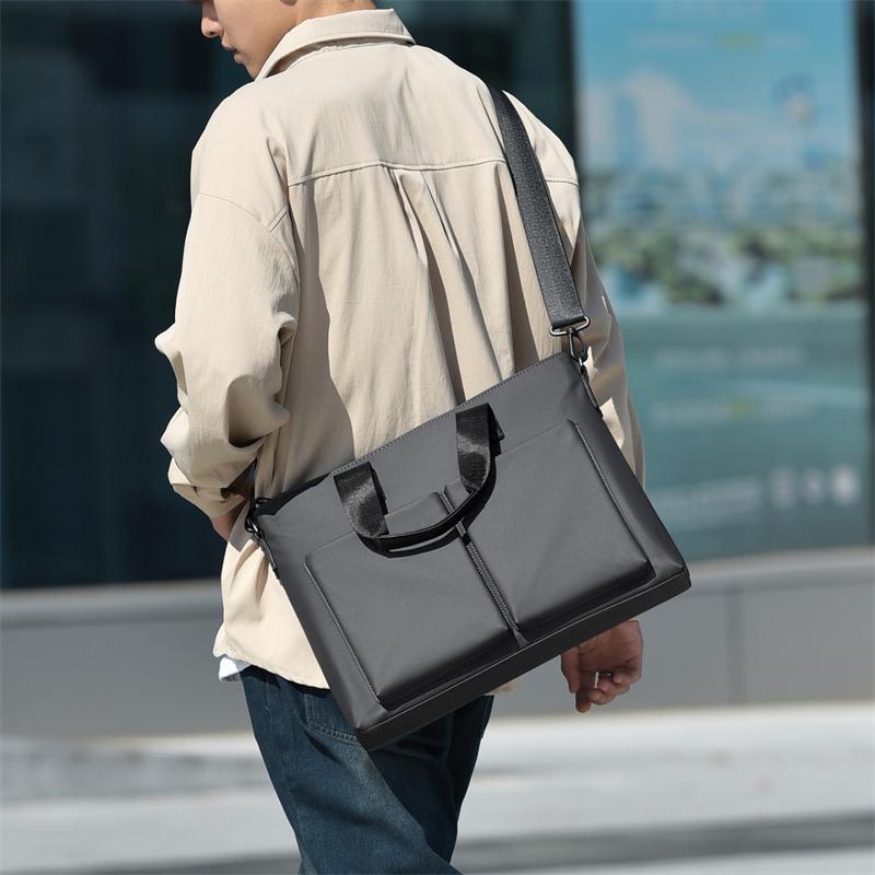 Borsa a tracolla da uomo Borsa a spalla per pendolari Valigetta multistrato