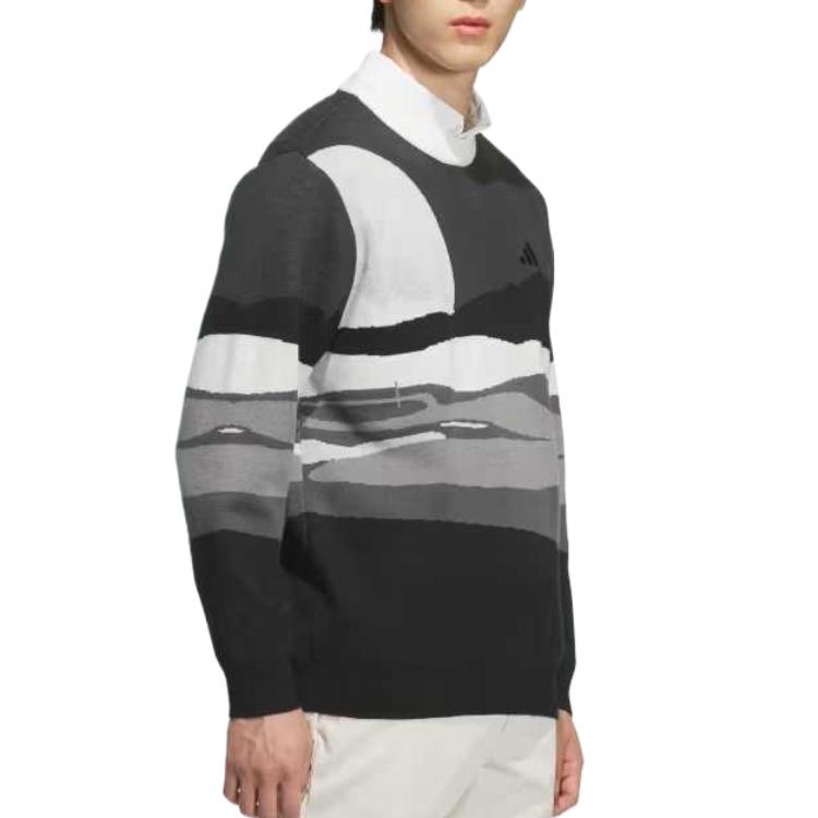 Adidas Sweaters Men's Gray Crew Neck Moderate JM2933
