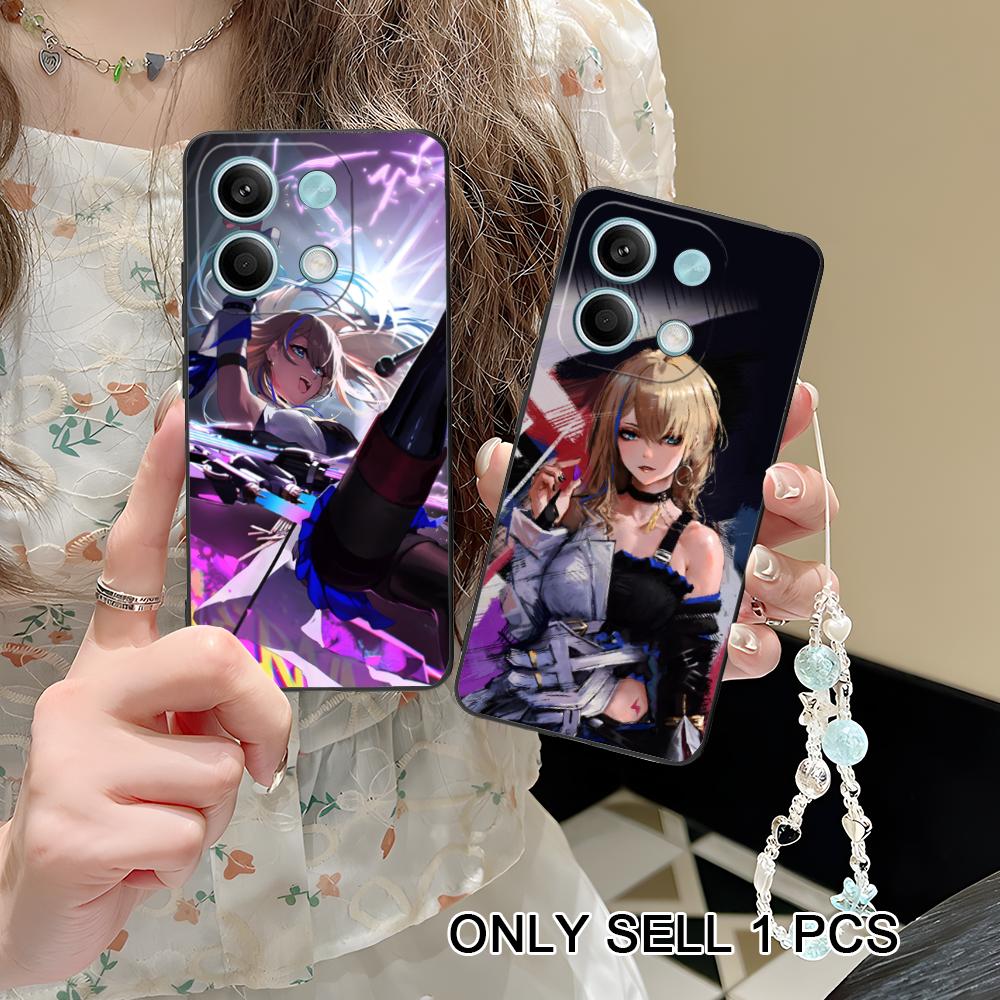 HSR Serval Matte TPU Mobile Phone Case for POCO M7 M6 M5 M4 M3 X7 X6 X5 X4 X3 Pro GT 5G Colorful Printing Cover