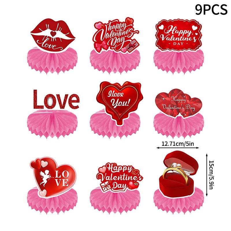 KISS Figuren Schreibtischornamente Valentinstag 2026 Herzförmiges Ornament Hochzeits-Tischdeko Herzstatuen