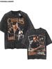 Chris Brown Tag Tshirt Breezy Bowl XX Tour  Oversized T shirt Washed Vintage  Cotton Hiphop Streetwear CB