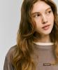 DEPOUND Box Logo Long Sleeve T-Shirt [Brown]