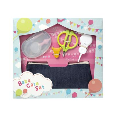 Newborn Gift Set B Nasal and A Perfect Gift for Any (Nail Clippers, Tweezers, Aspirator, Pouch) - Newborn.