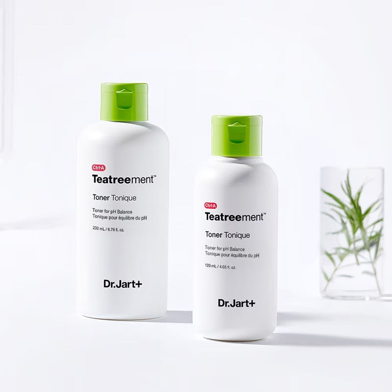 Dr.Jart+ Ctrl-A Teatreement Toner Oil Control Balancing Acne Care 200ml x 2