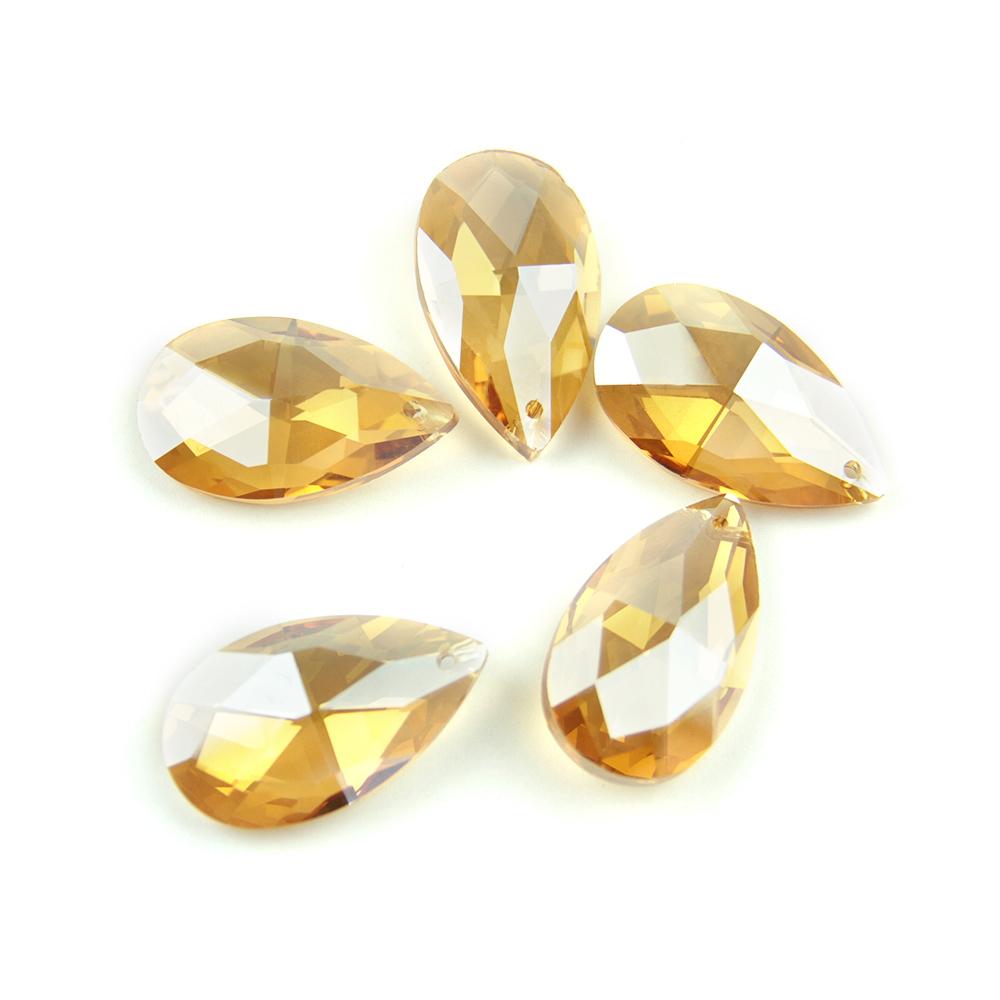 50Mm Tear Drop Crystal Lighting Pendants Glass Ceiling Chandeleir Parts Beads Garland Strand Accessories Wedding Party Decor