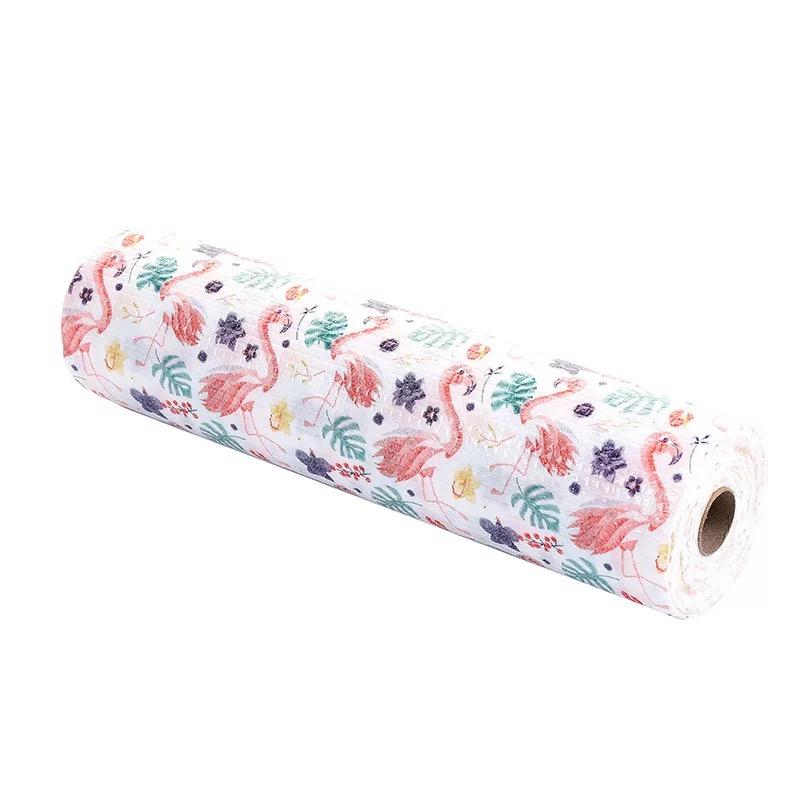 2M Коврик для кухонного стола Подкладки для ящиков шкафов полок 1 рулон Пластиковый коврик-подкладка для шкафа с фламинго Водонепроницаемый маслостойкий Коврик для обувного шкафа 45x200cm 990₽