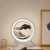 Sandscape Moving Sand Art Picture Quicksand Table Lamp Liquid Hourglass Dynamic Flowing Sand Painting Night Light Home Decor