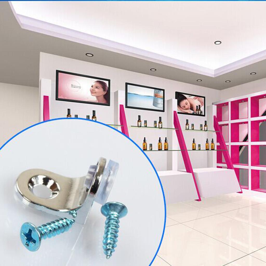 10pcs Glass Shelf Support Holder Pin for Kitchen Cabinet Shelves