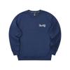 Skechers Round Neck Letter Print Long Sleeve Sweatshirt Unisex Sweatshirt Blue L324U064-00DU