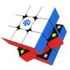 GAN 356M, Official Competition Cube with Built-in Magnets - 3x3 Magnetic GAN Cube, Easy To Turn, Stickerless Magnetic Cube (Lite, No GES)
