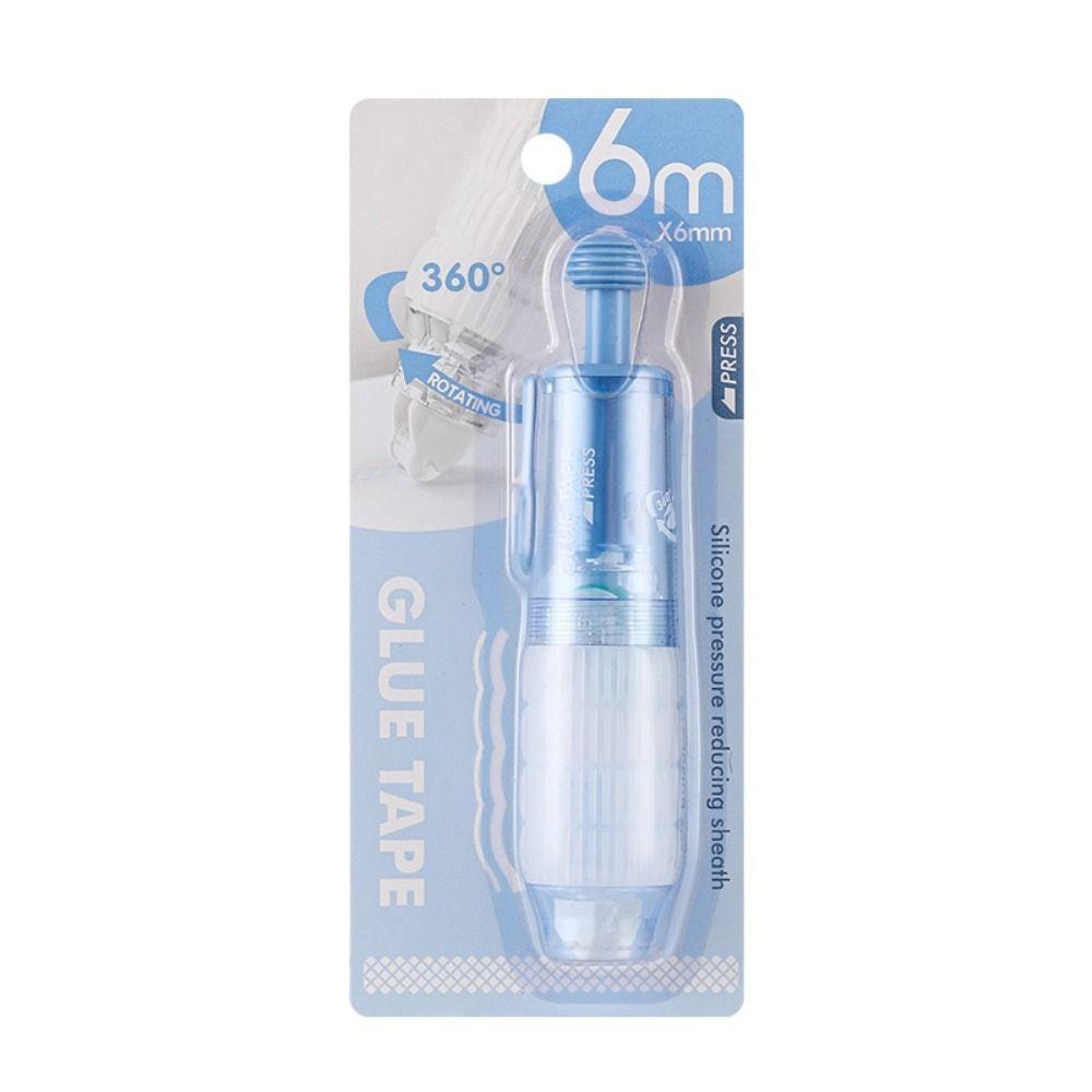 Transparent Shape Craft Glue Pen Erasable Glue Tape Convenient Dotting Glue Pen  Diary