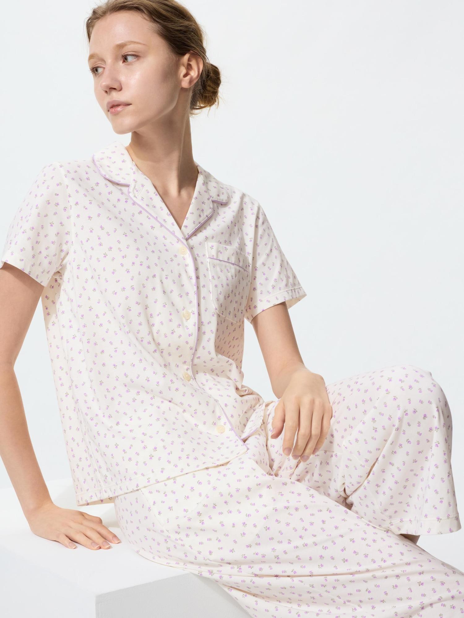 

Uniqlo Japan Air Rhythm Хлопковая пижама 01 OFF WHITE/XS