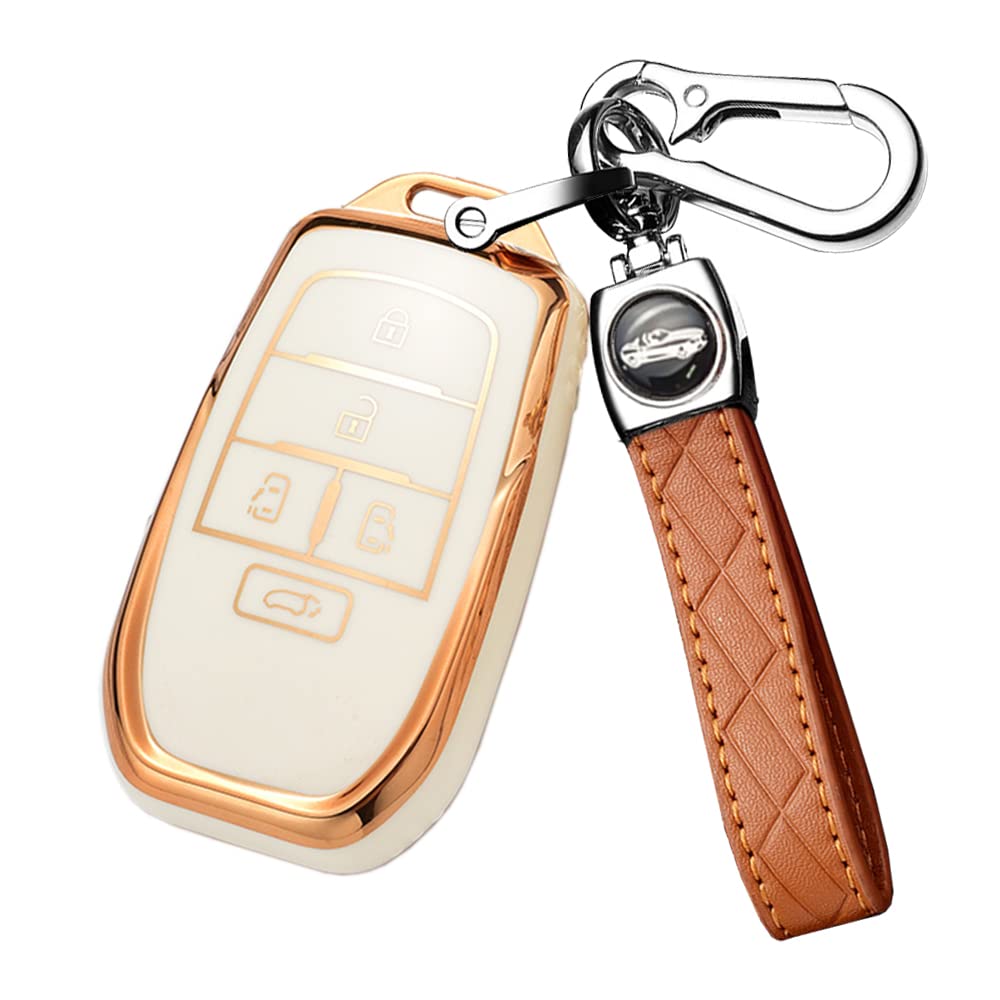 

Смарт-ключ Ключ Ключ для Toyota Harrier 80 Alphard 30 50 Vellfire 30 Высокий Уровень Царапин 5 ТПУ Для Белого Чехла, Крышка, Держатель, Силикон, RAV4, Серия, Серия, белый