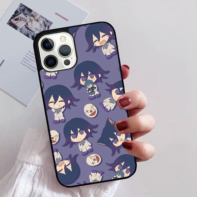 Kokichi Ouma Phone Case for iPhone 11 12 13 14 Pro Max Mini XR XS SE 2020 6 7 8 Plus Samsung S21 S22 Coque Fundas