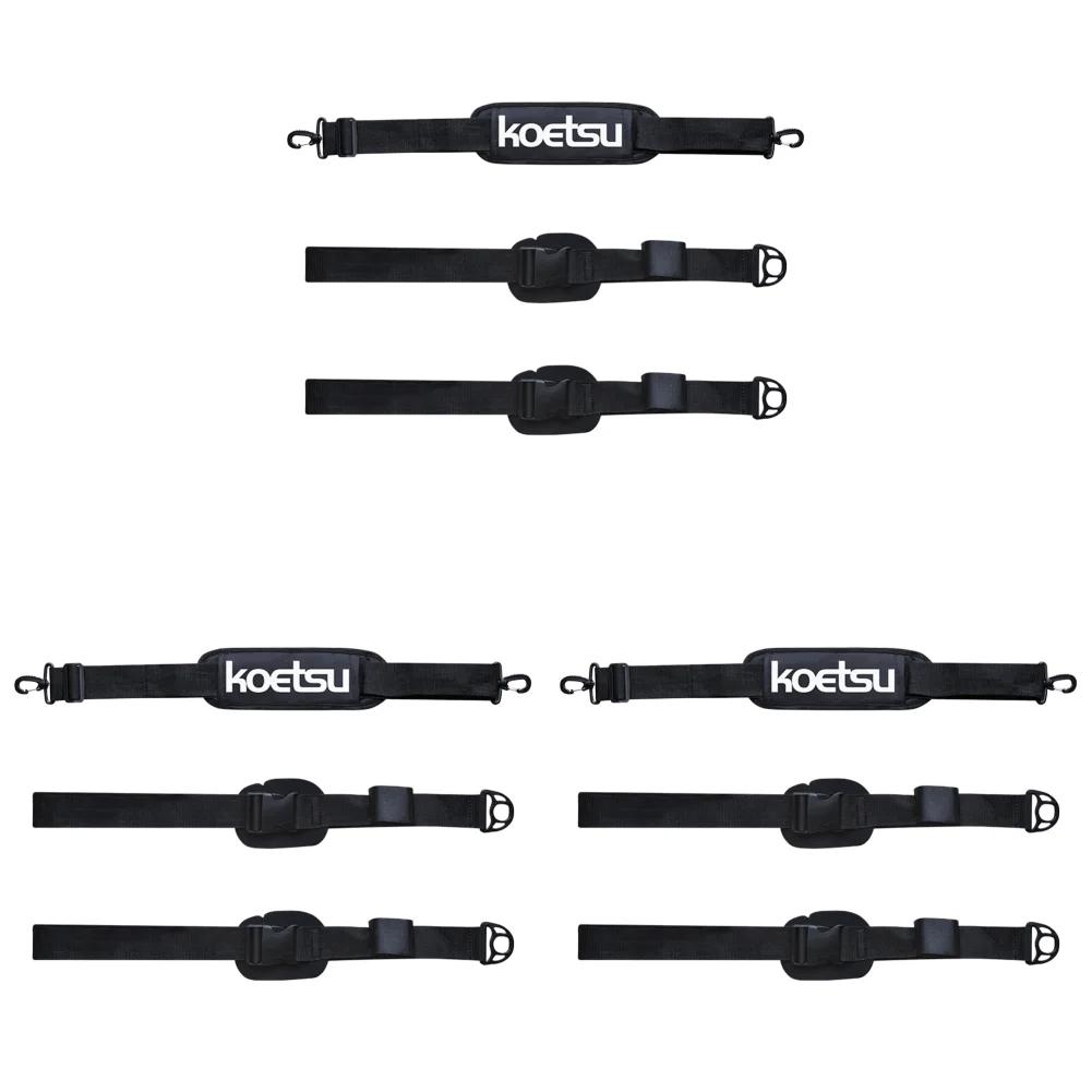 6Set Portable Surfboard Shoulder Strap Carry Sling Stand Up Paddleboard Sup Board Surf Fins Paddle Wakeboard Surfing Kayak Tools