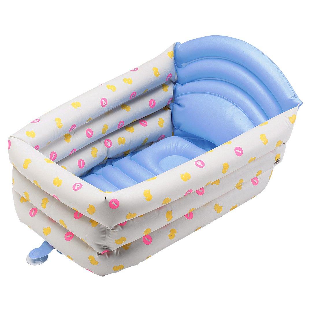 

Nishimatsuya Soft Air Baby Bath (Chick Pattern) синий