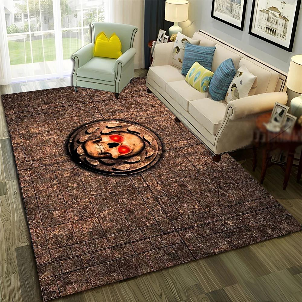 Baldur Gate3 Game Gamer Cartoon 3D Carpet Rug for Home Living Room Bedroom Sofa Doormat Decor,Child Area Rug Non-slip Floor Mat