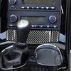For Chevrolet Corvette C6 Carbon Fiber Interior Central Storage Box Cover Trim