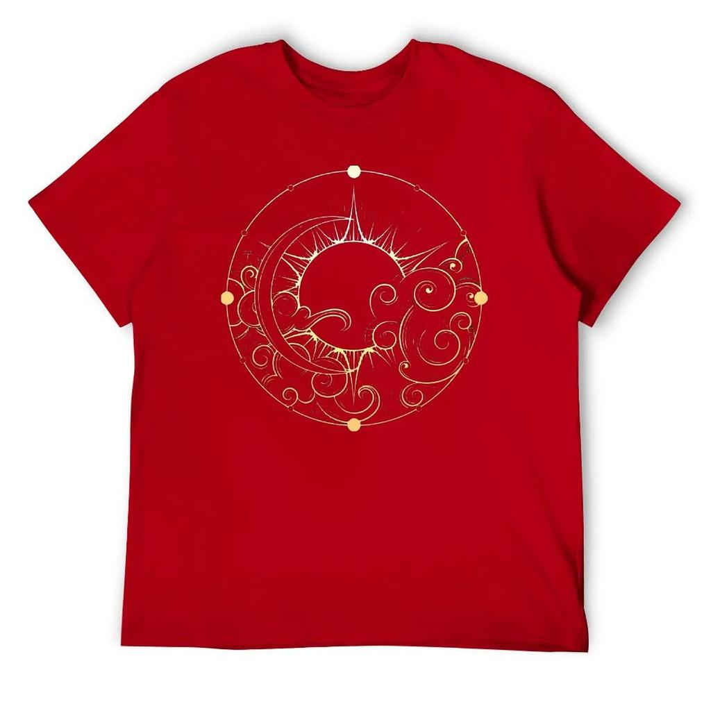 Fresh Sun And Moon For Sale T-shirt  Movement Tees Graphic Cool Humor Graphic Leisure Eur Size
