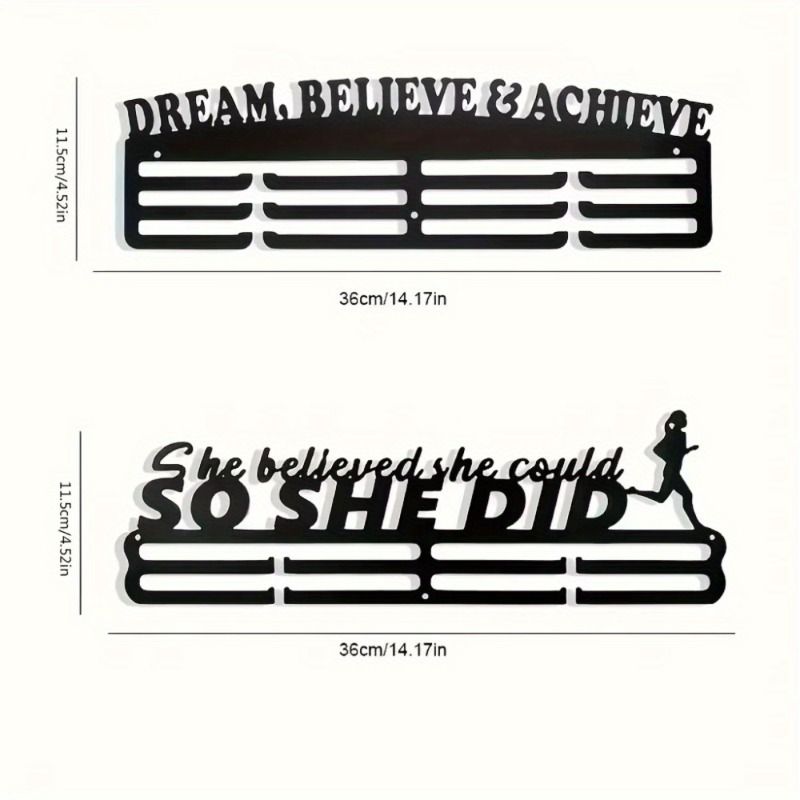 Metal Sports Medal Hook Award Display Holder