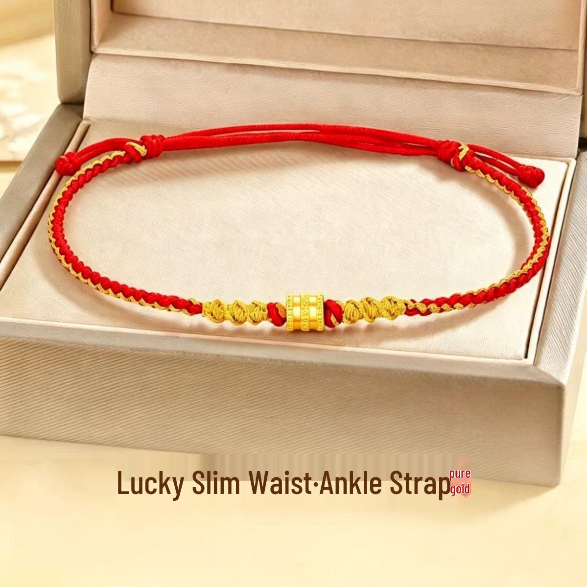 Pure Gold 999 Anklet - Elegant