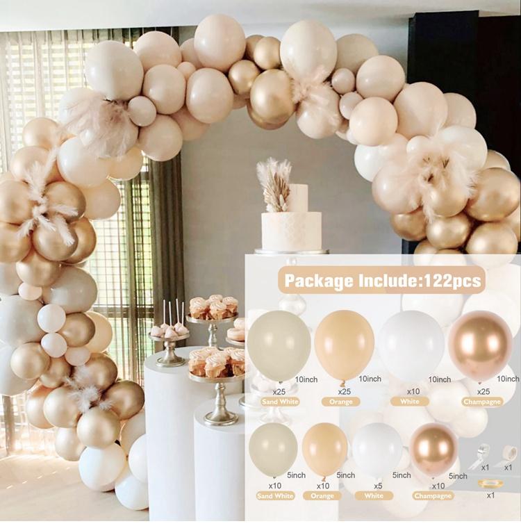 

Абрикосовый кофейно-коричневый воздушный шар, гирлянда, арочный комплект, украшение для свадьбы, дня рождения, детский латексный шар, декор для детского душа as picture изумрудный