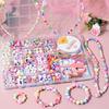 DIY Beading Kit for Kids: Stringing Beads, Letter Beads, Bracelet & Necklace Jewelry Accessories