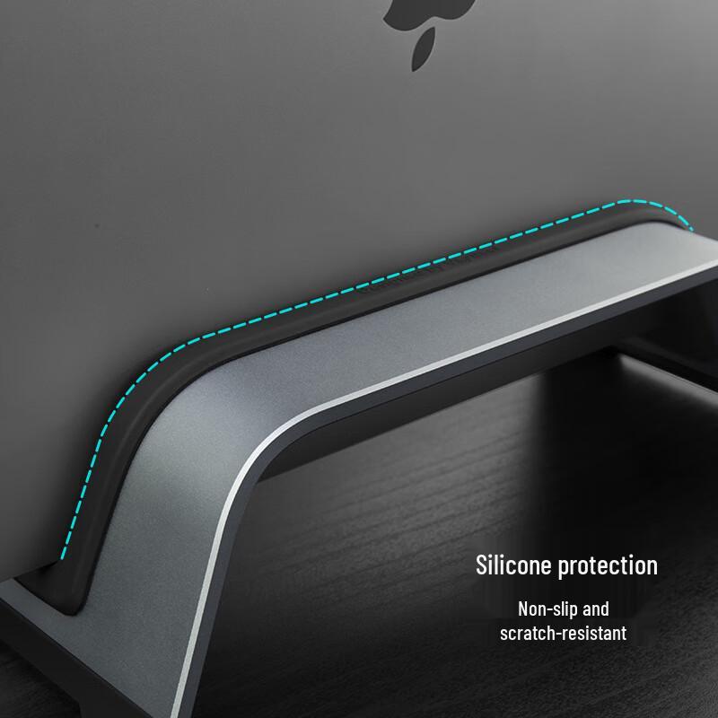 Aluminum Alloy Vertical Laptop Stand